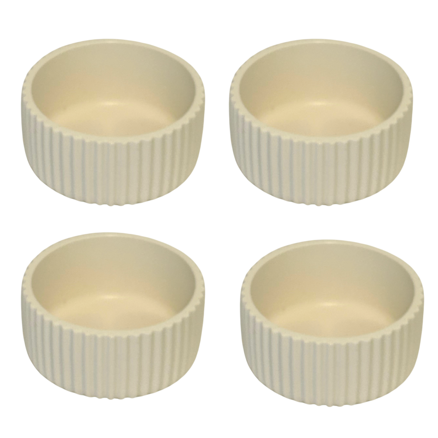 PREMIUM JESMONITE STONE RIBBED JAR