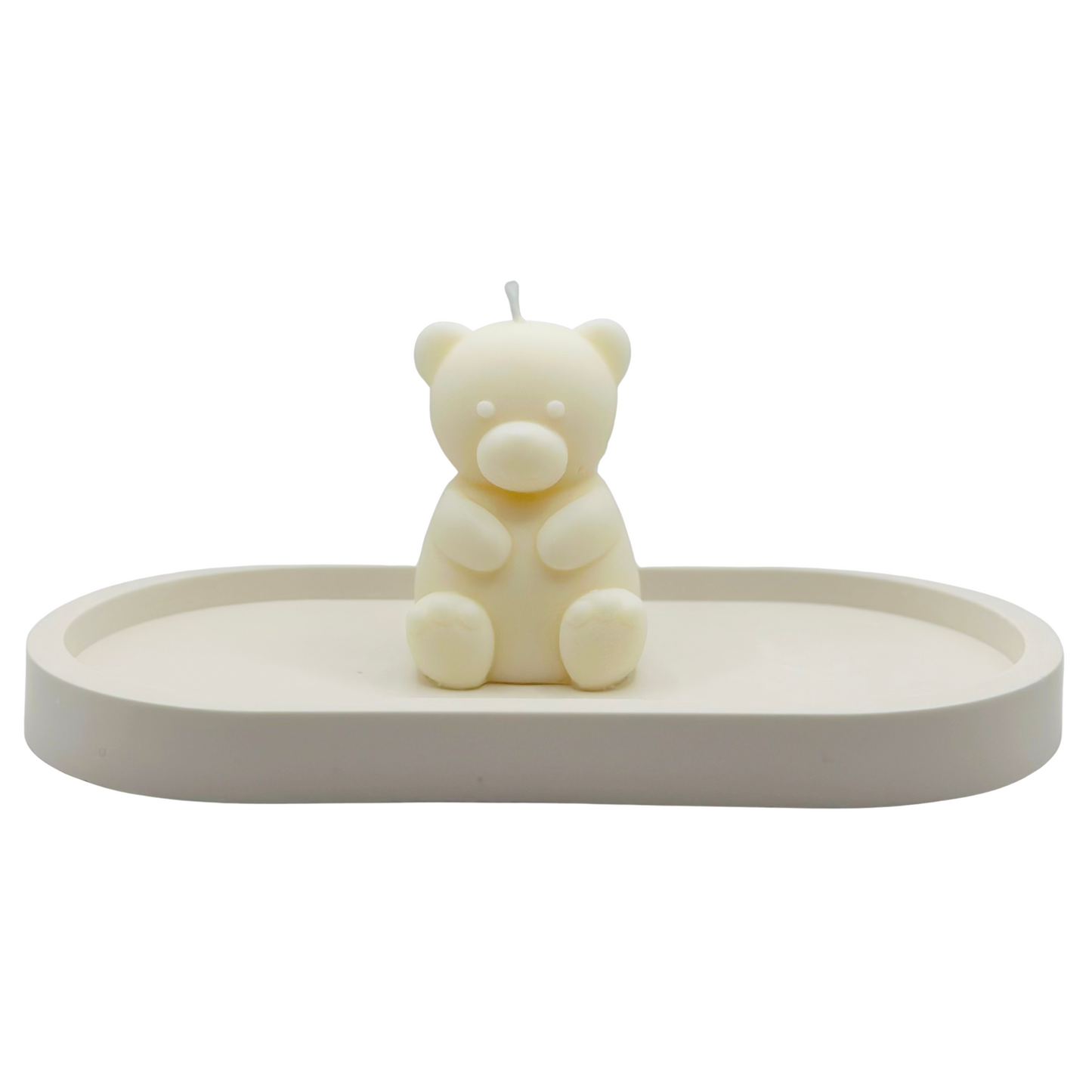 ECO-FRIENDLY BEAR SOY WAX PILLAR CANDLE
