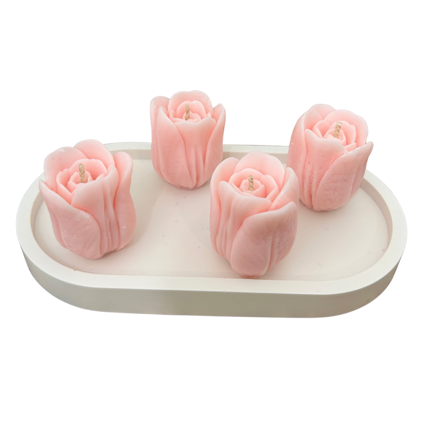 PREMIUM JESMONITE STONE RECTANGLE OVAL TRAY